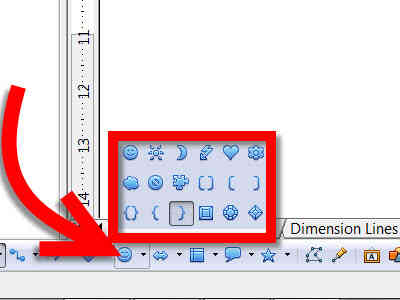 Image intitulée Dessiner des Formes Géométriques Avec Open Office Draw Étape 1Bullet2